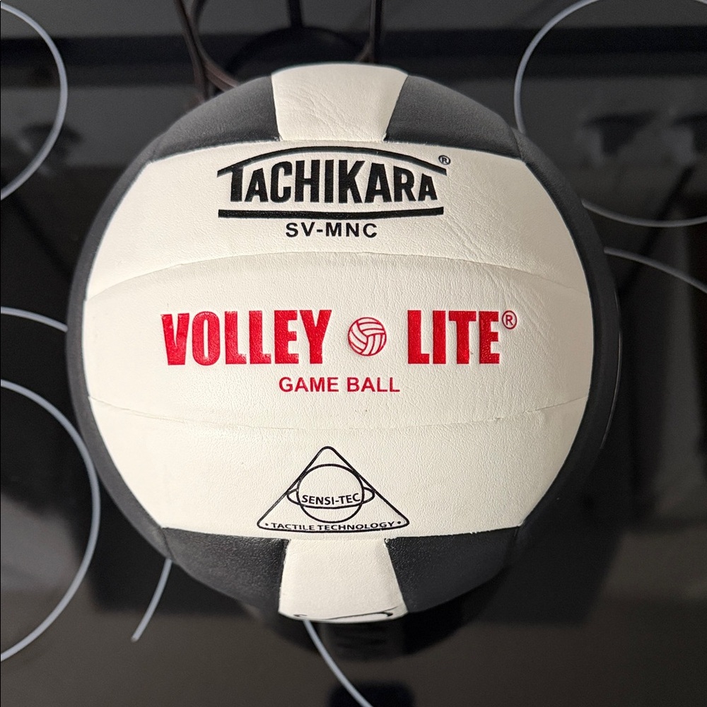 Tachikara Volley Lite Game Ball - Black and White 6 available